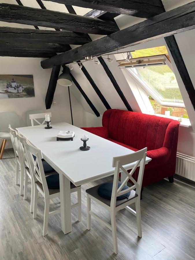 Schoene Ferienwohnung Altes Gebaelk Fachwerkhaus Bacharach Eksteriør billede